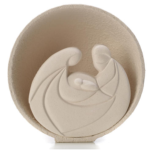 Pearl Nativity figurine in Refractory clay 14.5cm 1