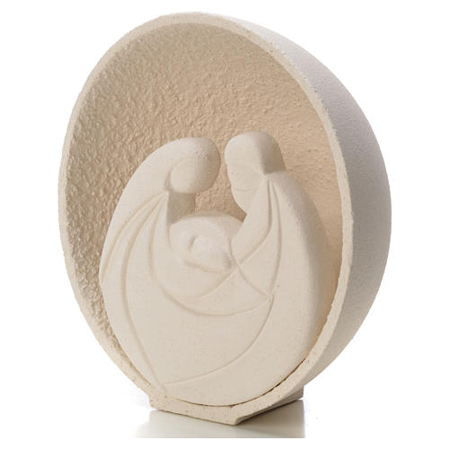 Pearl Nativity figurine in Refractory clay 14.5cm 2