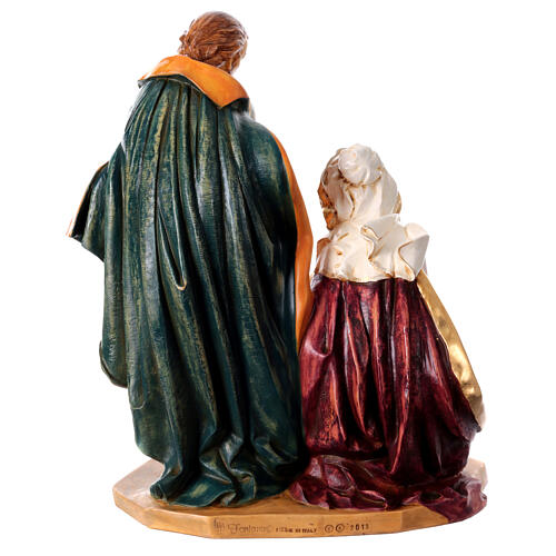 Nativité sur socle 65 cm Fontanini en résine 11