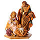 Nativité sur socle 65 cm Fontanini en résine s1