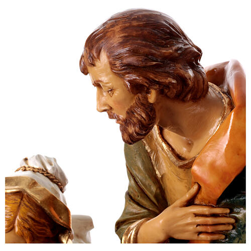 Natività su base 65 cm Fontanini resina 6