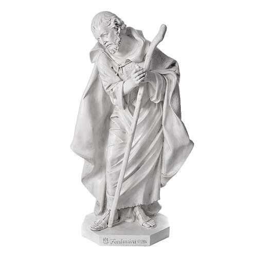 Geburt 125cm Harz Fontanini Carrara Finish 9