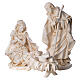 Natività 125 cm resina Fontanini fin. Siena s1