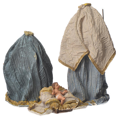 Holy Family set 19 cm, in multicolor resin 2