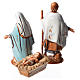 Natividad, 3 sujetos, para belén de Moranduzzo con estatuas de 6,5 cm s2