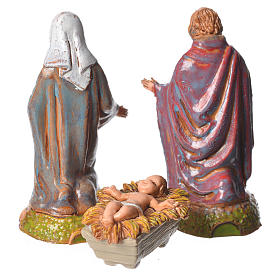 Nativity Scene figurines by Moranduzzo 6cm, 3 pieces