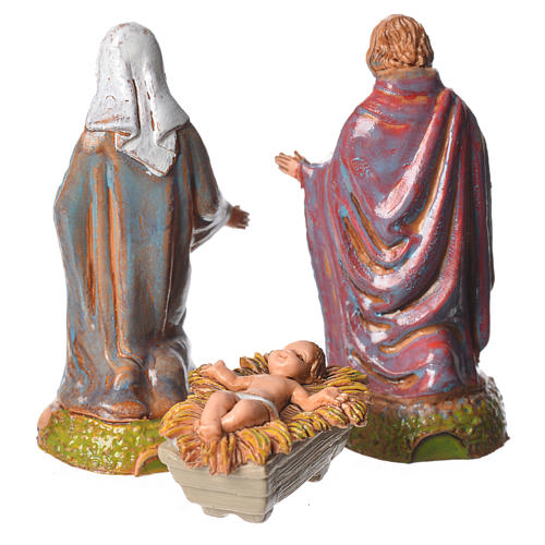 Nativity Scene figurines by Moranduzzo 6cm, 3 pieces 2