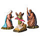 Moranduzzo nativity scene 11cm, 6 pieces s2