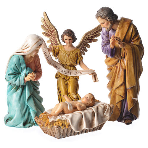 Natividad 13 cm belén Moranduzzo 6 figuras 2