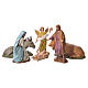 Nativity Scene figurines aged finish by Moranduzzo 10cm s1