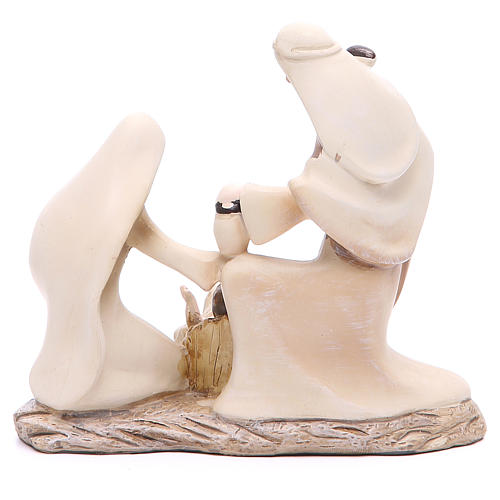 Natività stilizzata 15 cm in resina 3