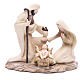 Natività stilizzata 15 cm in resina s1