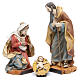 Nativity with 3 figurines measuring 30cm, in resin s1