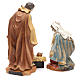 Nativity with 3 figurines measuring 30cm, in resin s4