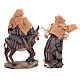 Flee from Egypt 24cm, 2 figurines with Brown Beige finish s3
