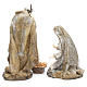Natività resina 31,5 cm 3 pz fin. Cream Gold s4