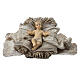 Natività 19 cm 3 pz resina fin. Cream Gold s2