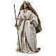 Natività 19 cm 3 pz resina fin. Cream Gold s3