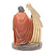Nativity with 3 characters measuring 7cm, resin s2