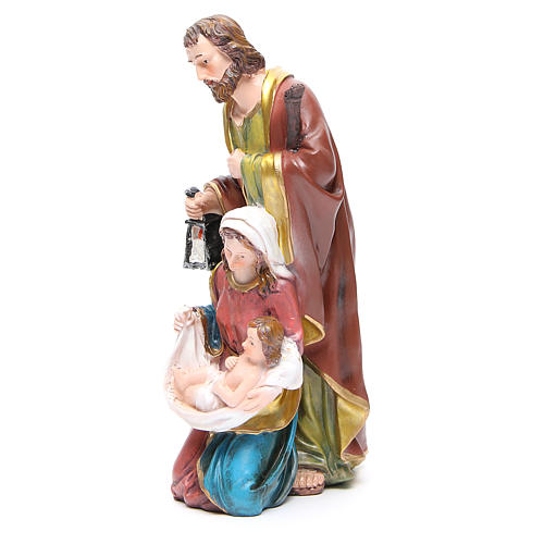 Holy Family set in resin measuring 30cm 2