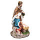 Holy Family set with 3 characters in resin measuring 45cm s4