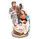 Holy Family set with 3 characters in resin measuring 30cm s2