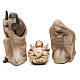 Stylised Nativity with 3 characters 21 cm s2