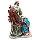 Nativité 37 cm en résine 3 santons s3