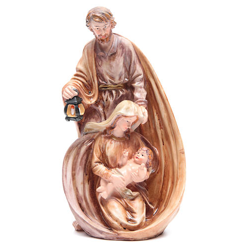Nativity set with 3 figurines in resin measuring 33cm 1