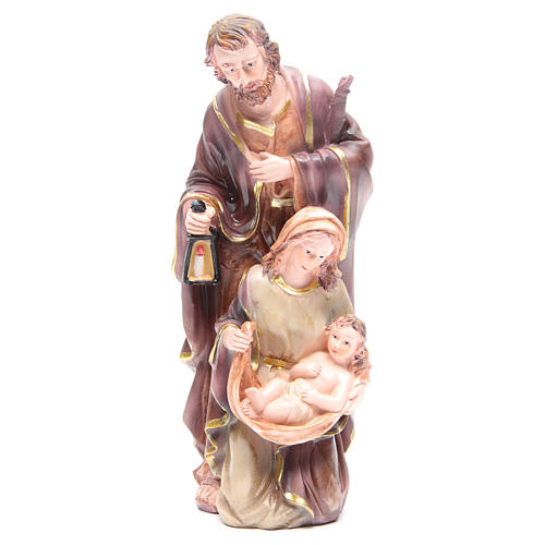 Nativity set with 3 figurines in resin measuring 30cm 1