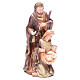 Nativity set with 3 figurines in resin measuring 30cm s4
