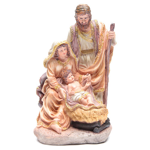 Nativity set with 3 figurines in resin measuring 40cm 1
