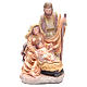 Nativity set with 3 figurines in resin measuring 40cm s1