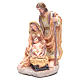 Nativity set with 3 figurines in resin measuring 40cm s2