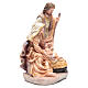 Nativity set with 3 figurines in resin measuring 40cm s4