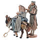 Nativity with donkey, 26cm shabby chic style s4