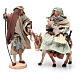 Nativity with donkey, 26cm shabby chic style s5