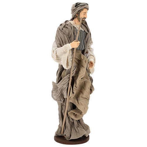 Nativity, Occitan style 55cm in resin and fabric 5