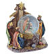 Resin nativity with globe, 22cm s3