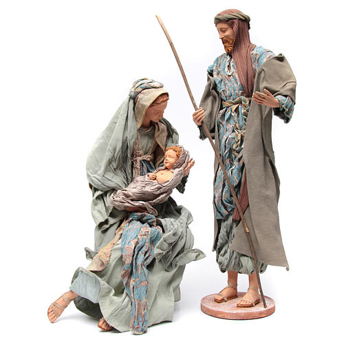 Natividad representada 90 cm estilo shabby 1
