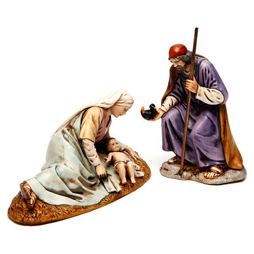 Nativity scene measuring 13cm by Moranduzzo 1