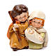 Resin Holy family 4 cm children collection s1