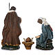 Holy Family with Mary sitting in resin for 60 cm nativity scene s7