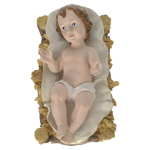 Natividad 80 cm resina pintada 3