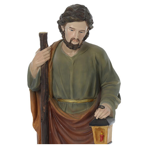 Nativité 80 cm résine peinte 5