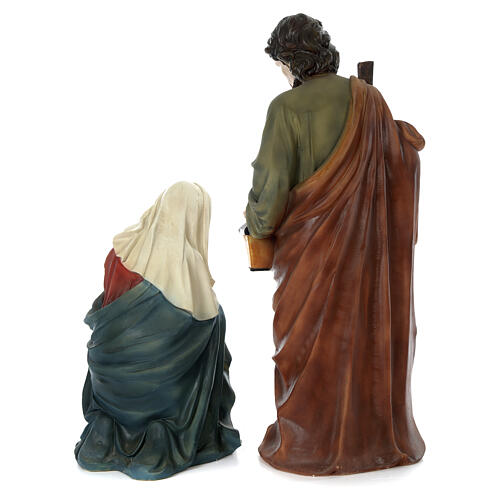 Nativité 80 cm résine peinte 11