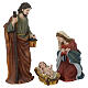 Natività 80 cm resina dipinta s1