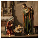 Holy Family 100 cm in painted resin s2