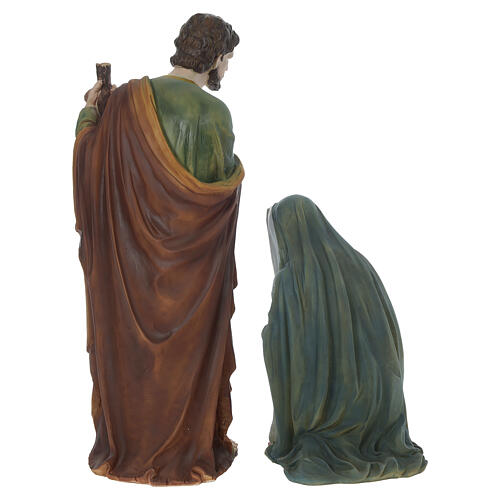 Natividad 100 cm resina pintada 11