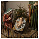 Nativité 100 cm résine peinte s4